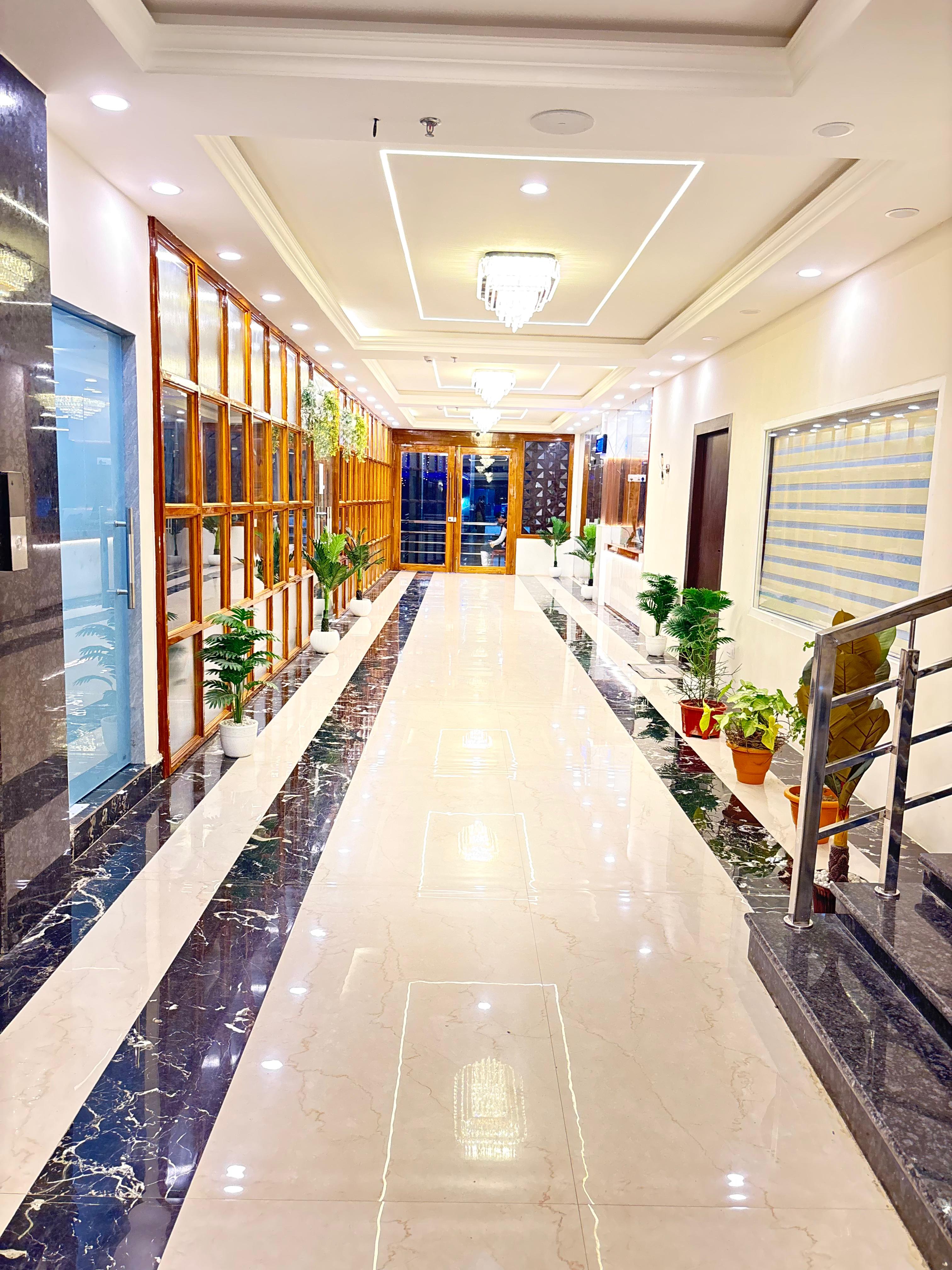 Hotel Lobby Corridor